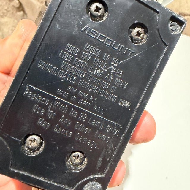 Space Age Desk Lamp by Viscount Japan After Lightolier Lytegem For Sale - Image 11 of 13