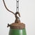 Green Enamel Pendant Light from Benjamin, 1940s For Sale - Image 4 of 7