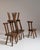 Set of Six 1960s Belgian Brown Brutalist Oak Mobichalet Dining Chairs For Sale - Image 14 of 15