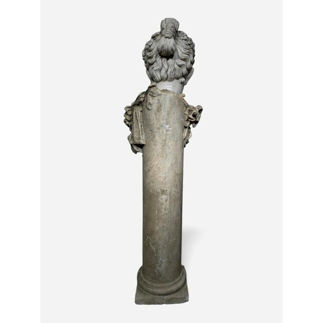 Large 19th Century Marble Statue, 1890s For Sale - Image 6 of 18