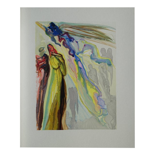 Salvador Dali, Appearance of the Ancestor, Woodcut For Sale