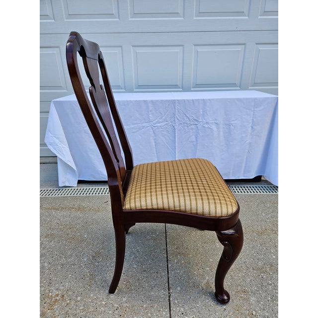 Baker Furniture Historic Charleston Mahogany Dining Chairs - Set of Eight For Sale - Image 9 of 16
