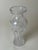 Large Art Deco German Hand-Cut Crystal Thistle Vase, 1920s For Sale - Image 3 of 15