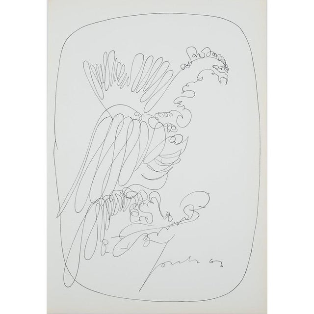Lucio Fontana, The Heron, Lithograph For Sale - Image 7 of 7