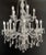 Hollywood Regency French Hollywood Regency Style Crystal Chandelier, 15 Arms For Sale - Image 3 of 12