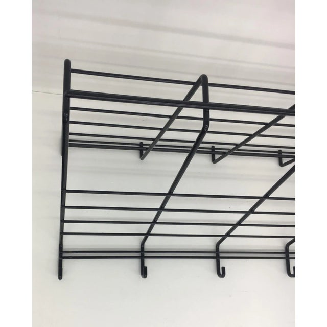 Metal Mid-Century Wire Coat Rack, 1970s For Sale - Image 7 of 10