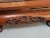 Chinese Hardwood Rectangular Carved Table Display Stand Base For Sale - Image 4 of 5
