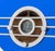 Art Deco Walter Dorwin Teague "Bluebird" Vintage Radio, Model 566, Circa 1935 For Sale - Image 3 of 10