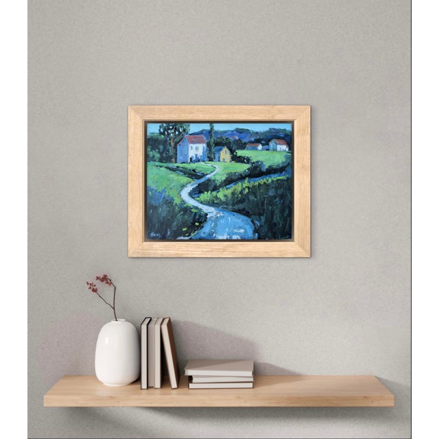 Contemporary Landscape Impressionist Oil Painting For Sale - Image 9 of 11