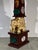 Large Italian Grand Tour Style Handpainted & Gilded Obelisk of the Minerva With Semi-Precious Stone Specimens For Sale - Image 4 of 12