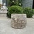 Antique Limestone Trough A one-of-a-kind hand-carved limestone trough naturally textured, lightly weathered finish....