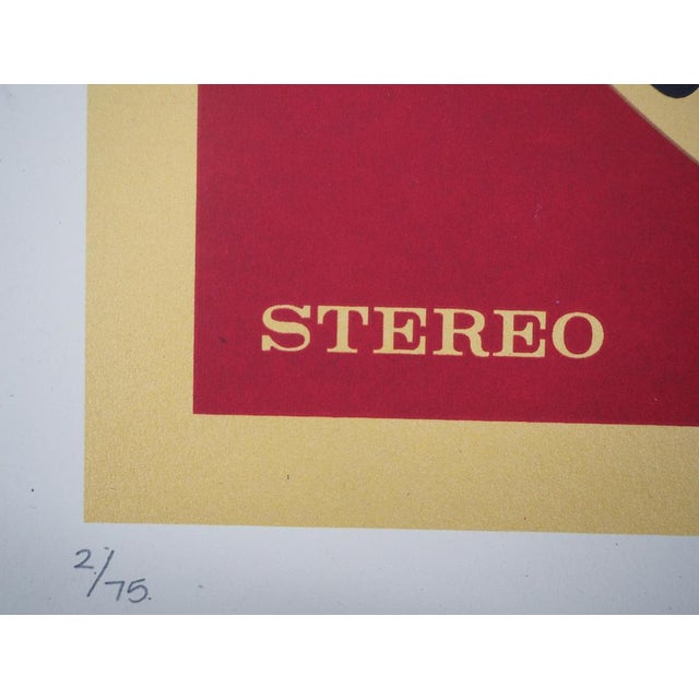 Shepard fairey aka obey giant (usa, 1970) noise remix (bonus print), 2020 silkscreen on cream paper signed and dated 2020...