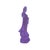 Light Purple Crystal Glass Standing Ru Yi Bodhisattva Kwan Yin Statue For Sale In San Francisco - Image 6 of 9