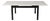 Mid-Century White Formica Draw Leaf Extending Dining Table, 1960s For Sale