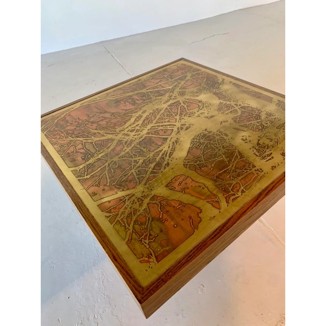 Vintage Brutalist Coffee Table by Bernhard Rohne For Sale - Image 6 of 7