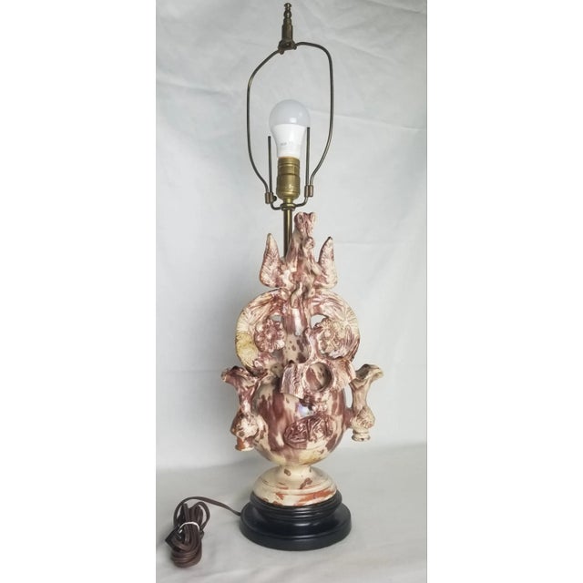 Figurative Vase Lamp Depicting a Winged Horse For Sale - Image 11 of 11