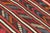 1980s Rustic Red Cecim Kilim Runner For Sale - Image 10 of 12