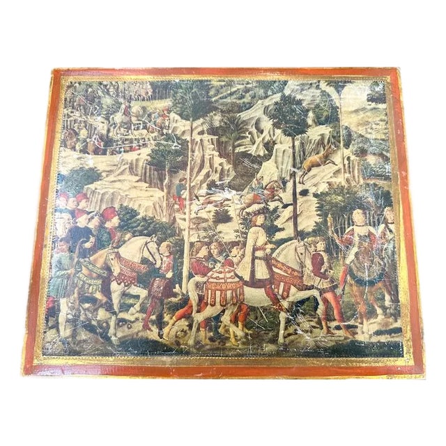 19th Century Large Florentine Jewelry Box For Sale