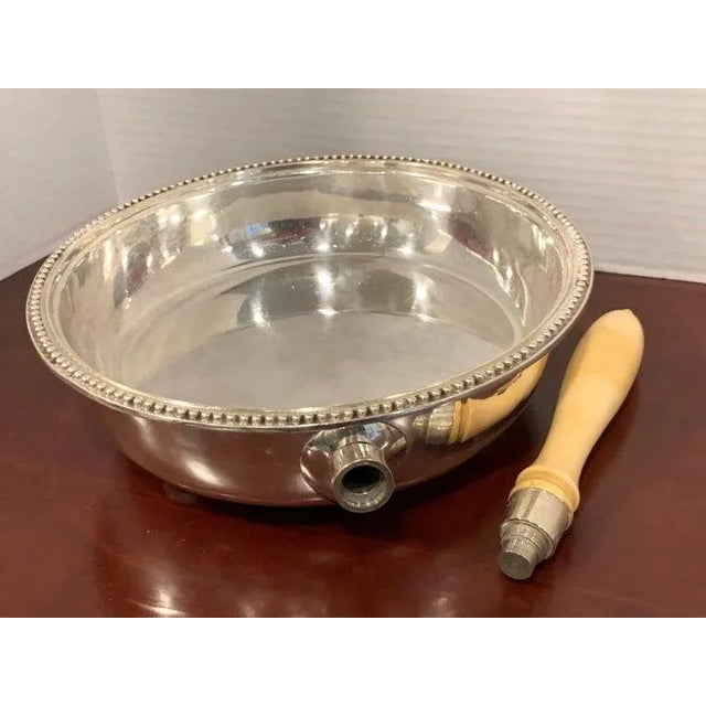 19th Century Antique English Silver Plated Warming Supper Dish by Henry Wilkinson & Co. For Sale - Image 11 of 11