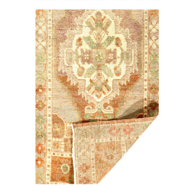 Traditional Pasargad DC Antique Turkish Oushak Rug For Sale - Image 3 of 3