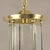 Art Deco Viennese Pendant Chandelier with Hand-Cut Glass, 1920s For Sale - Image 6 of 10