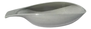 By Russell Wright American Modern Gravy Boat in Gray Designed for Steubenville, U S A
