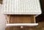 Vintage White Wicker 2-Drawer Nightstand With Glass Top For Sale - Image 4 of 10