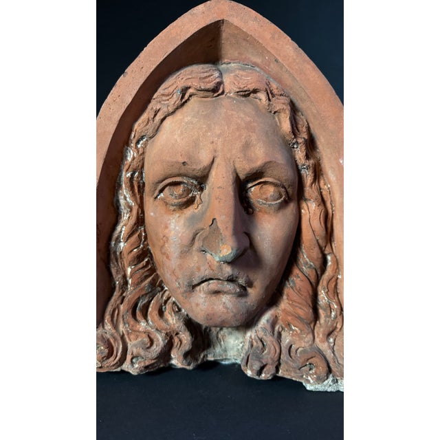 Brown Lombard Artist, Acroterion, 1800, Terracotta For Sale - Image 8 of 10