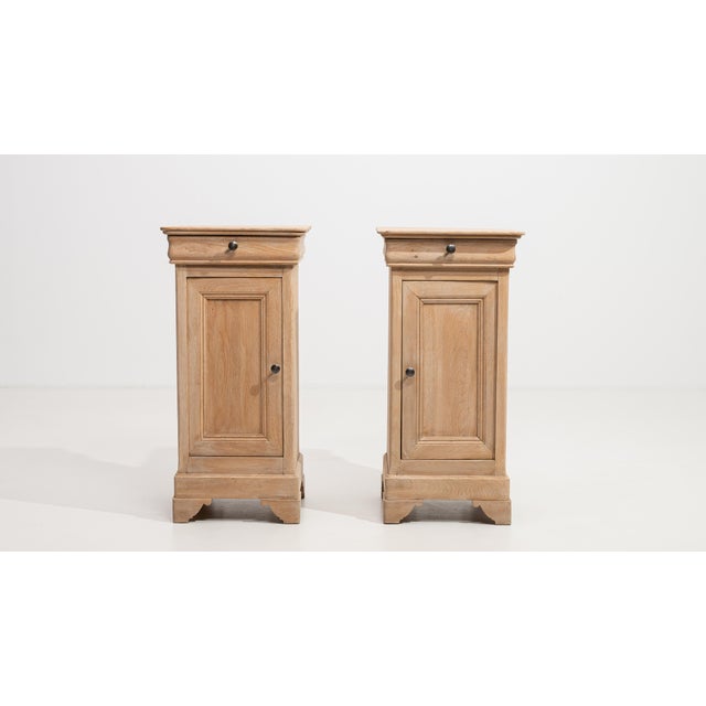 19th Century Pair Of Oak Louis Philippe Side Tables For Sale - Image 14 of 14