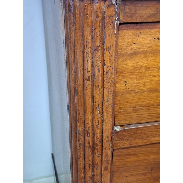 19th Century Piedmontese Walnut Chest of Drawers, 1850 For Sale - Image 12 of 14