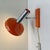 Space Age Herda Wall Lamp in Orange and Chrome, 1970s For Sale - Image 12 of 13