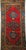 Vintage Persian Bidjar Gallery Rug, Hand-Knotted Wool, Geometric Pattern, Carnelian Red & Blue, 5x9 For Sale - Image 11 of 18