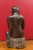Asian 18th Century Thai Hand Carved Lacquered Wood Sculpture of a Seated Monk For Sale - Image 3 of 13