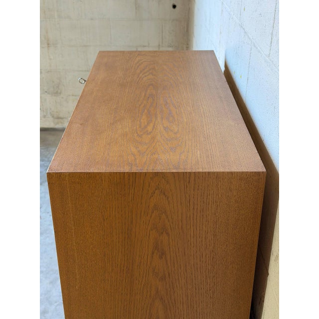 Oak High Dresser by Holger Jensen for FDB Møbler Danish Mid-Century Modern 1960s For Sale - Image 12 of 12