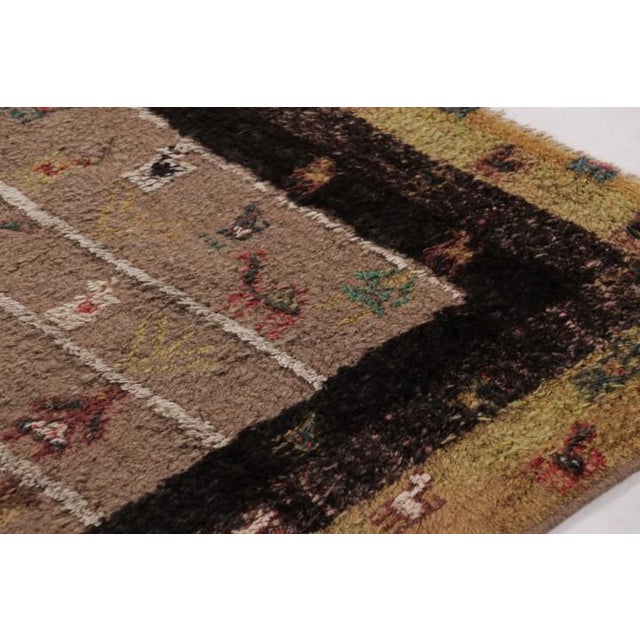 Traditional Vintage Turkish Kars Pictorial Rug With Tribal Animal Motifs - Rug & Kilim For Sale - Image 3 of 10