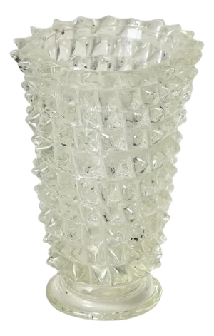 Italian Murano Glass Vase by Ercole Barovier for Barovier & Toso, 1940s