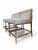 Mid-Century Modern Bernhardt Chrome & White Bouclé Counter Stools - Set of 3 (2023) For Sale - Image 3 of 6