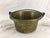 French Provincial Antique French Small Brass Cauldron With Wrought Iron Handle For Sale - Image 3 of 8