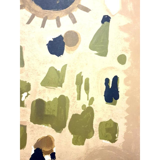 Early 21st Century Roger Bissiere - Landscape - Lithograph 1964 For Sale - Image 5 of 7