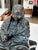 Glenda Hecksher's "Marta" Bronze Figure Indigenous Woman & Baby Statue For Sale - Image 10 of 17