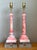 This stunning pair of vintage table lamps exudes Hollywood Regency glamour and Neoclassical sophistication. Hand-carved...