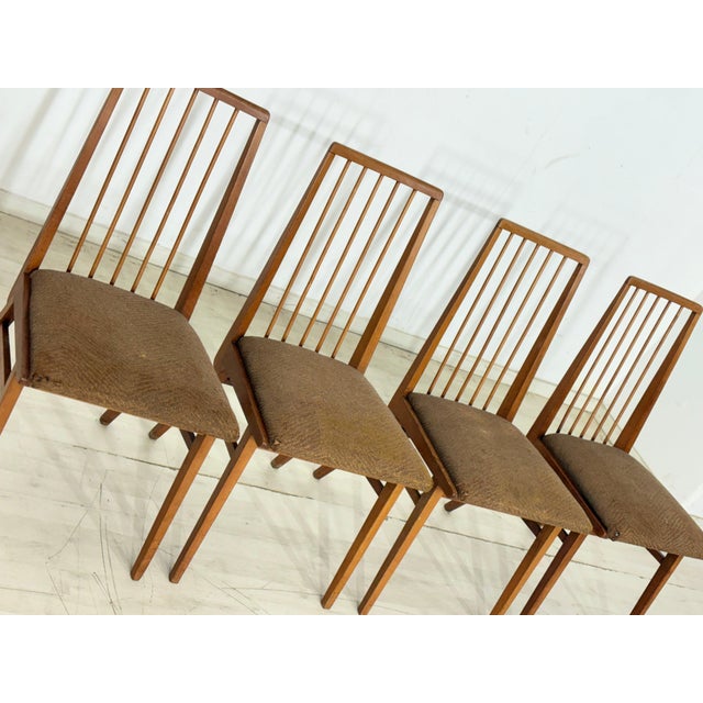 Vintage Hellerau Chairs, 1960s, Set of 4 For Sale - Image 4 of 13