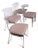 Set of Four Lucite Dining Chairs by Safavieh Couture For Sale
