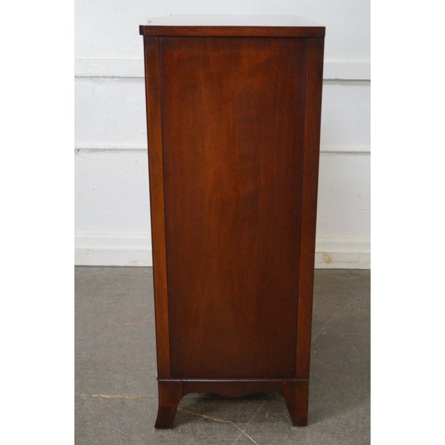 Drexel Travis Court Mahogany Serpentine Dresser Chairish