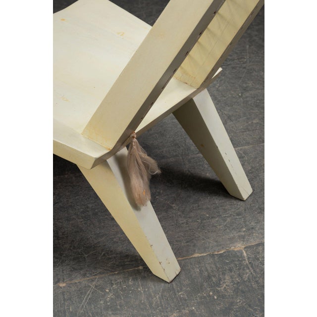 Architectural Easy Chair, 1980s For Sale - Image 9 of 18