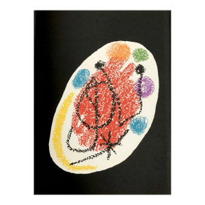 1968 Joan Miro Original Lithograph 2 XXe Siele