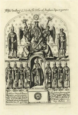 Roman Bishops, 1742, Paper