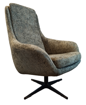 Vintage Polish Swivel Armchair, 1970s