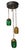 Mid-Century Modern Mid-Century Crystal Pendat Light by Nordica, 1950s For Sale - Image 3 of 7