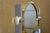 1980s Karl Springer Tabletop Vanity Mirror in Nickel and Brass Circa 1980s For Sale - Image 5 of 12